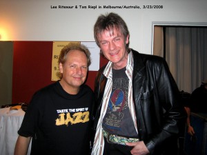Lee Ritenour & Tom in Melbourne, Australia                        