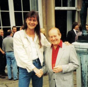 Tom & Jim Marshall somewhere in England, 1995                